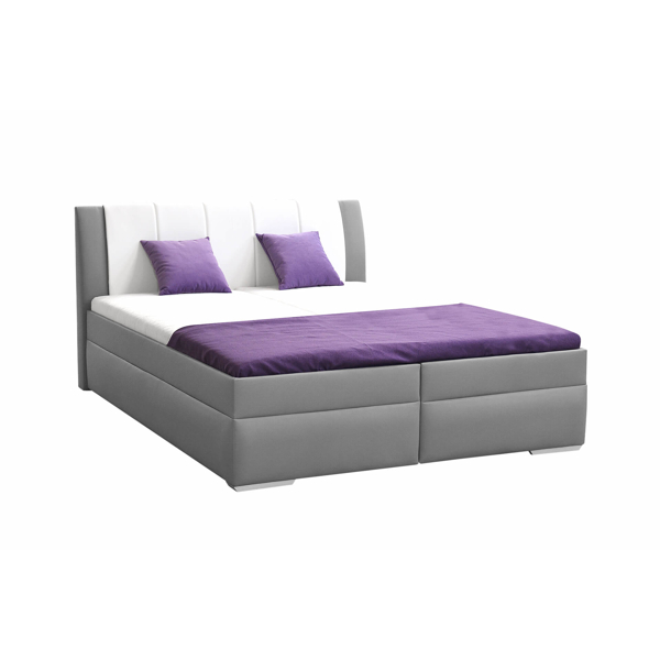 BEATRIX čalúnená posteľ s úložným priestorom-látka rada FS