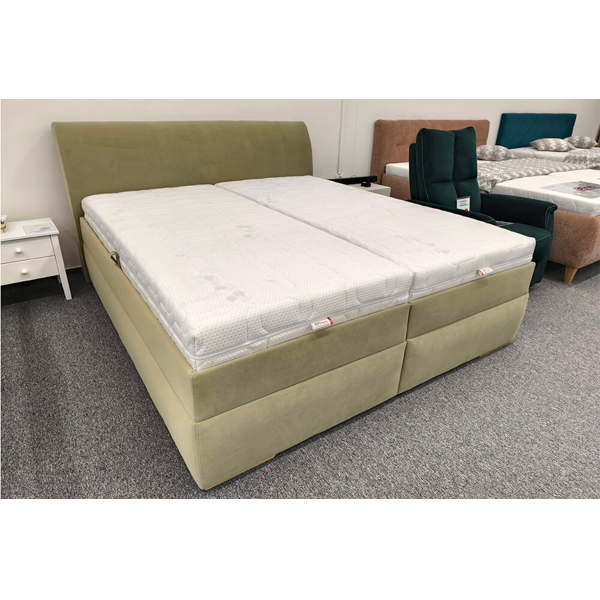 MERLIN čalúnená manželská posteľ