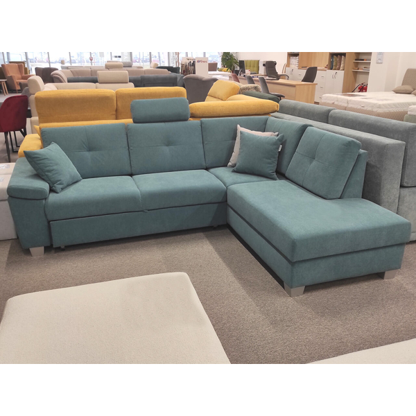 Tancy sedacia súprava s úložným priestorom a rozkladom na spanie