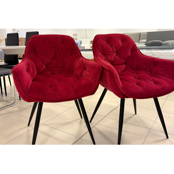 SA64 stolička červená