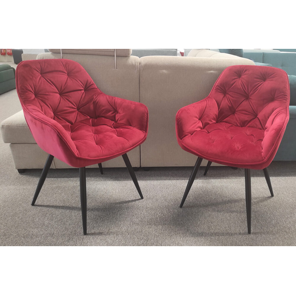 SA64 stolička červená