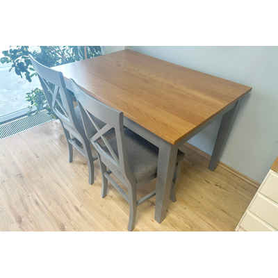 PROVENSAL stôl 80x120 + 2 stoličky PV7