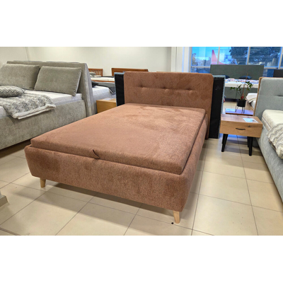 Ulrika čalúnená retro posteľ