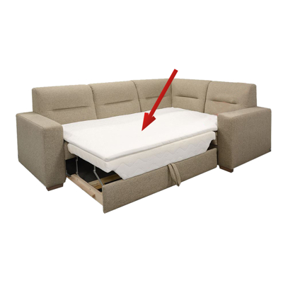 Topper 120x190 na sedačku