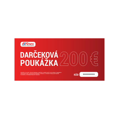 Darčeková poukážka 200€