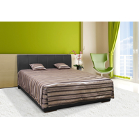 Lipari manželská čalúnená posteľ - koženka M05
