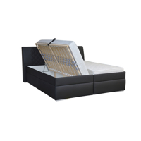 Silvia čalúnená manželská posteľ bočný výklop - koženky M06/M06K.