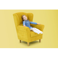 Clip ušiakové kreslo