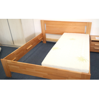 ANTONIA  masívna posteľ bez úložného priestoru + rošty