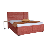 ENA čalúnená posteľ s úložným priestorom - látka PD07