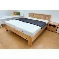 STENLY 180x200 drevená posteľ - drobný škrabanec
