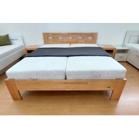 STENLY 180x200 drevená posteľ - drobný škrabanec