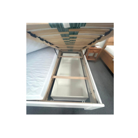 MATE LUX 180x200 biela drevená posteľ