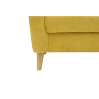 ALADIN kreslo žlté