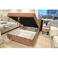 Ulrika čalúnená retro posteľ