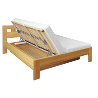 STENLY drevená manželská posteľ