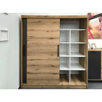 MEKENZY šatníkova skriňa s posuvnými dverami