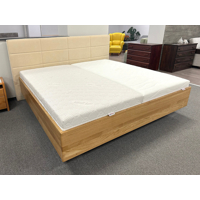 ERIKA 180 KDB dubová manželská posteľ