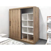 MEKENZY šatníkova skriňa s posuvnými dverami